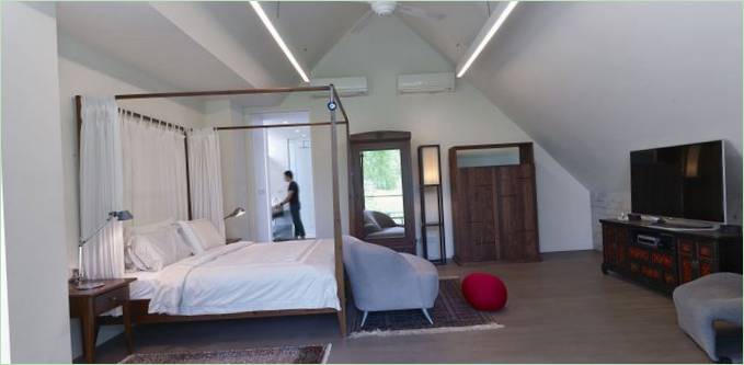 Interiør i et komfortabelt sommerhus af ONG&ONG, Singapore