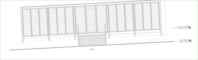 Brillhart House plan af Brillhart Architecture