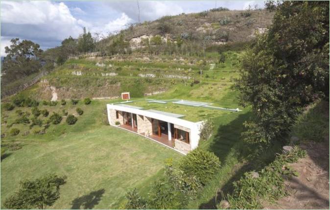 Designerhus i Ecuador