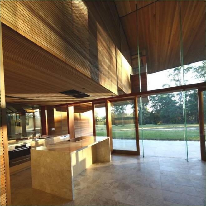 Interiør af et hus i Australien af Richard Kirk Architect