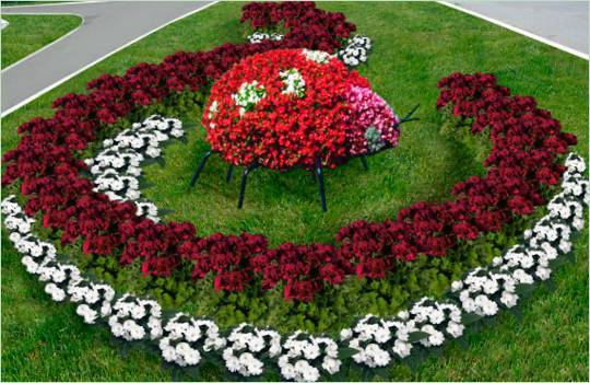 Det oprindelige blomsterbed