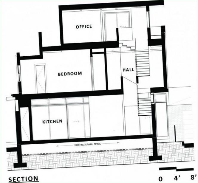 Meridian 105 Arkitektur