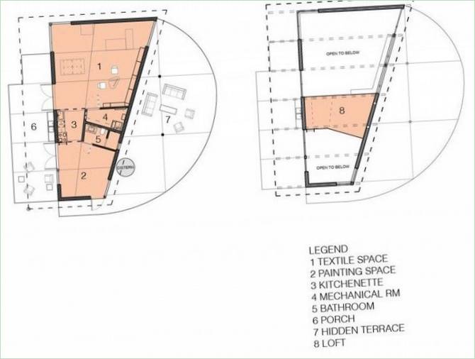 Plan for opførelsen af atelier-værkstedet - Foto 1