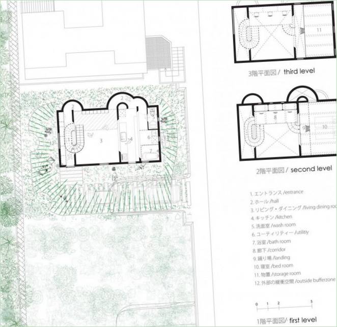 House Case palæ grundplan