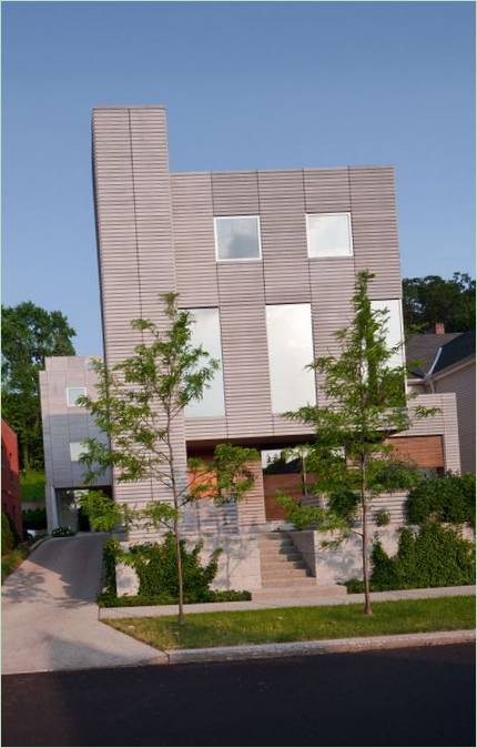 Det stilfulde interiør i Fairview Townhouse i Cleveland, USA