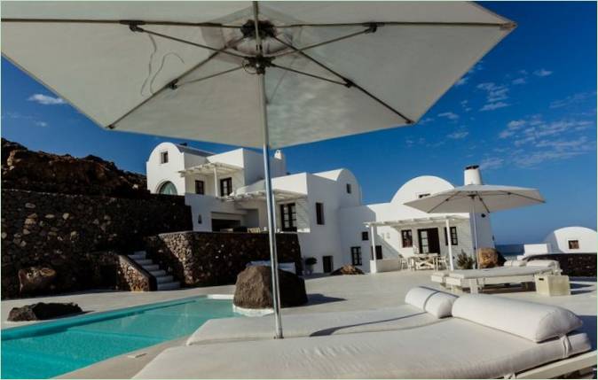 Aenaon villa på Santorini i Grækenland