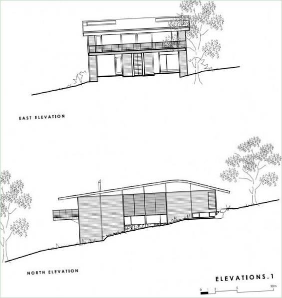 Citriodora House Wooden Cottage skematisk diagram