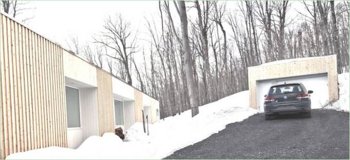 Designet af Blue Hills landsted i Canada