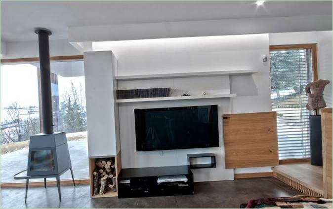 Design af privat villa Casa_M_SSM af den berømte Diego Bortolato i Monferrato, Italien