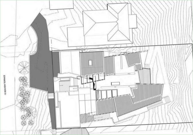 Sea View House grundplan