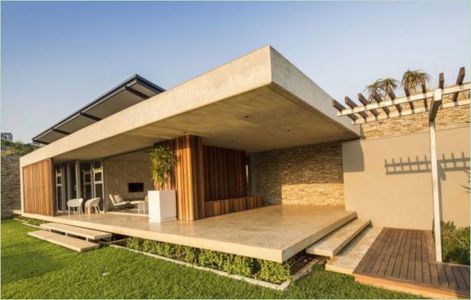 Futuristisk Simbithi Eco-Estate-husprojekt af Metropole Architects i Sydafrika