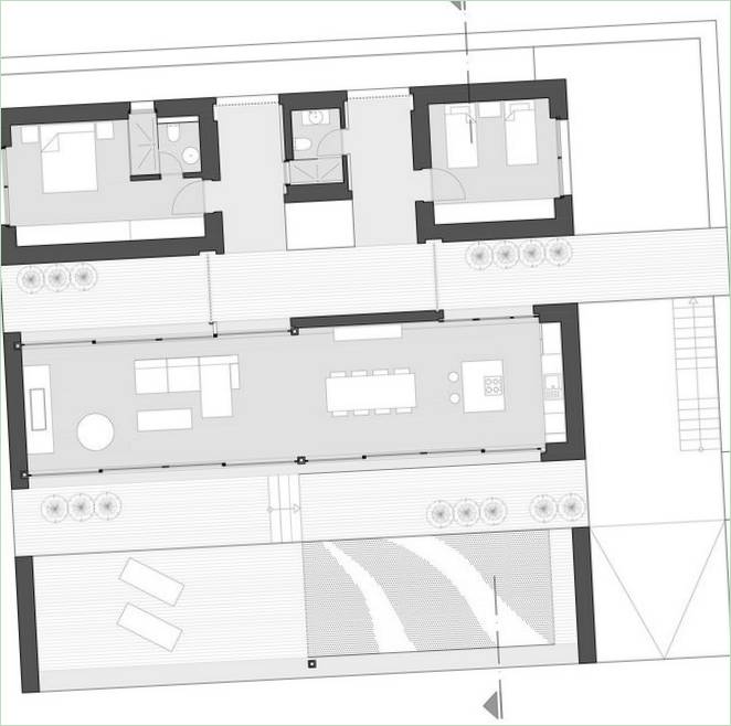 Gumus Su Villas af Cirakoglu Architects