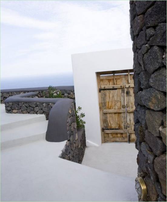 Aenaon villa på Santorini øen