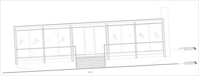 Brillhart House plan af Brillhart Architecture