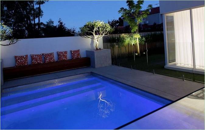 Lounge ved poolen
