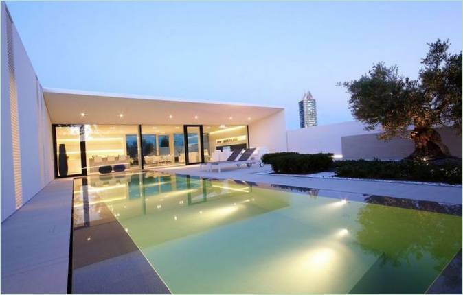 Villa Jesolo Lido Pool i Venedig, Italien