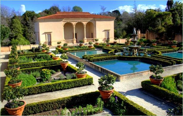 Design af en have i italiensk stil