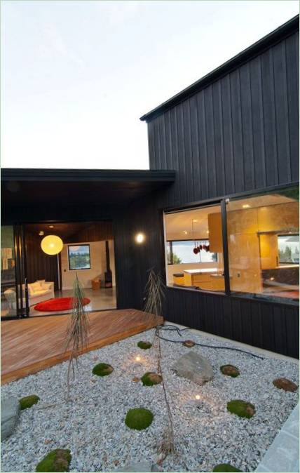 Landskabspleje af Dublin Street House af Kerr Ritchie i New Zealand