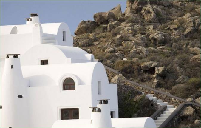 Aenaon, den perfekte hvide villa på øen Santorini i Grækenland