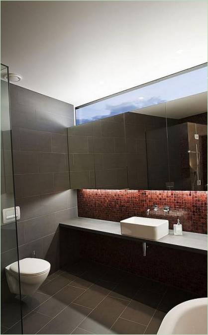 Design af badeværelset
