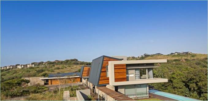 Futuristisk Simbithi Eco-Estate-husprojekt af Metropole Architects i Sydafrika