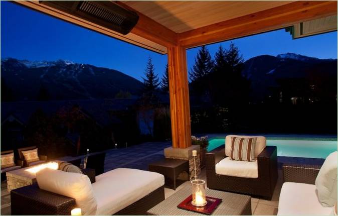 Lounge ved poolen