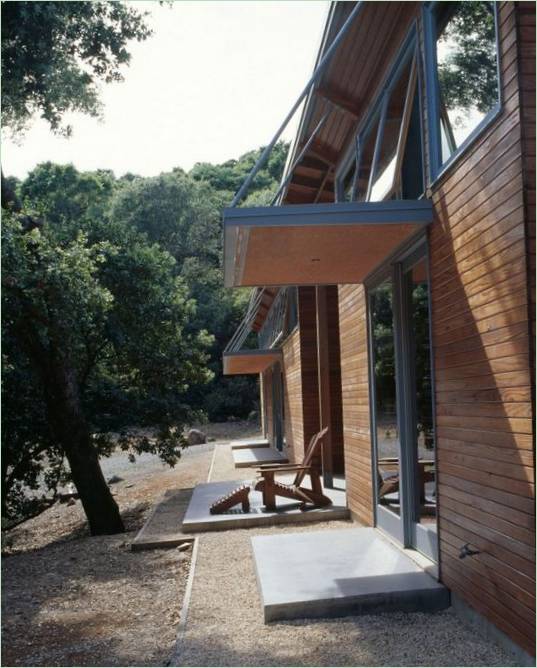 Den naturlige intimitet i Manzanita House