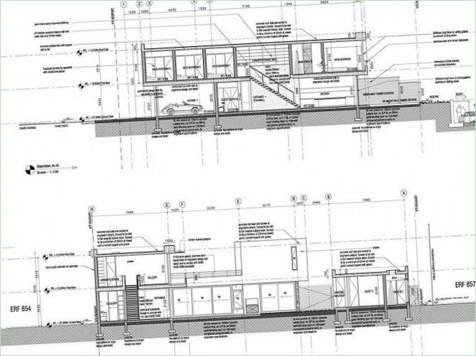 Blueprint til et fantastisk strandhus i Cape Town