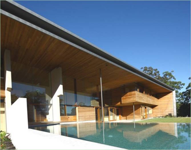 Hus i Australien af Richard Kirk Architect