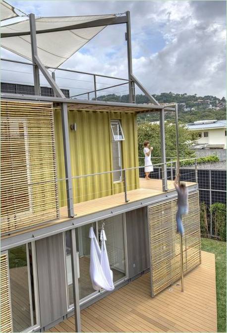 Casa Incubo containerhus i Costa Rica