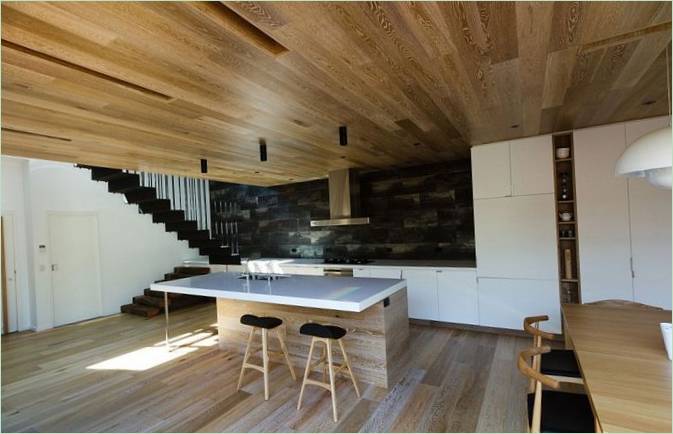 Køkkenet i det elegante landhus Åbent hus Down Under