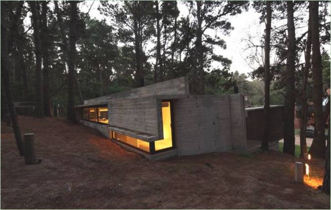 Casa BB træhytte design i Argentina