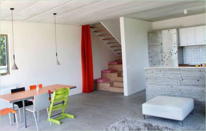 Sommerhus på en skråning i Bruxelles, Belgien