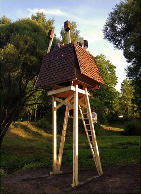 Et eksempel på arkitektur i harmoni med naturen - foto 2