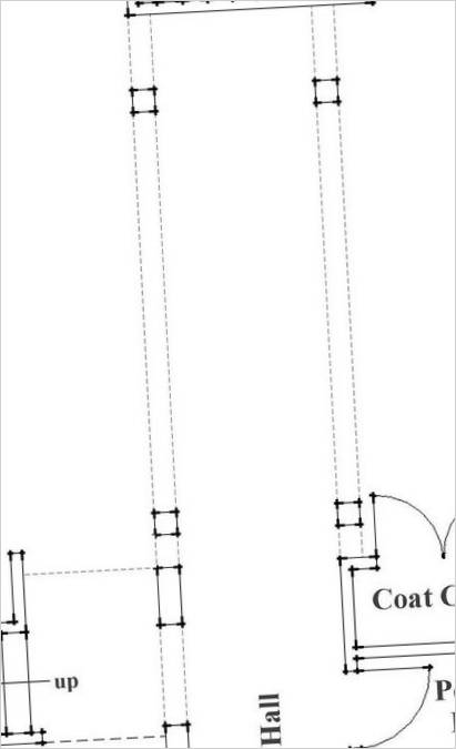 Privat hus grundplan