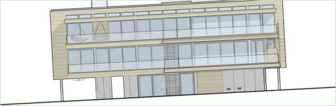 En smart villa ved havet: layout 6