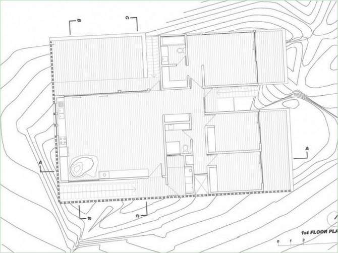 Mirador House projekt skematisk oversigt