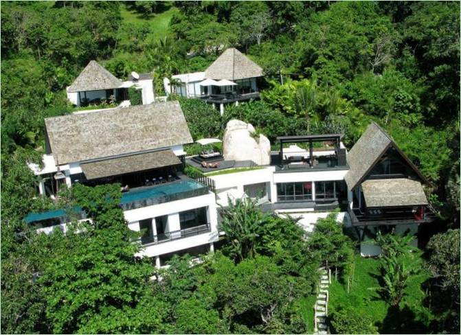 Villa Yin udvendigt i Thailand