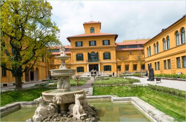 Renoveret Lenbachhaus-museum i München