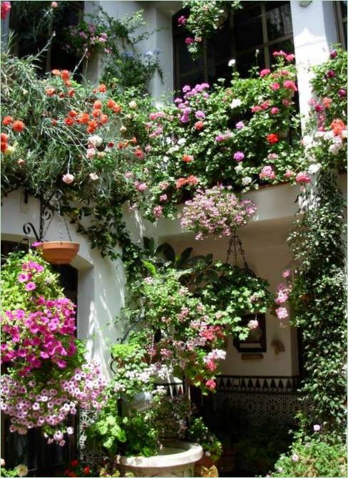 Cordoba terrasse dekoration