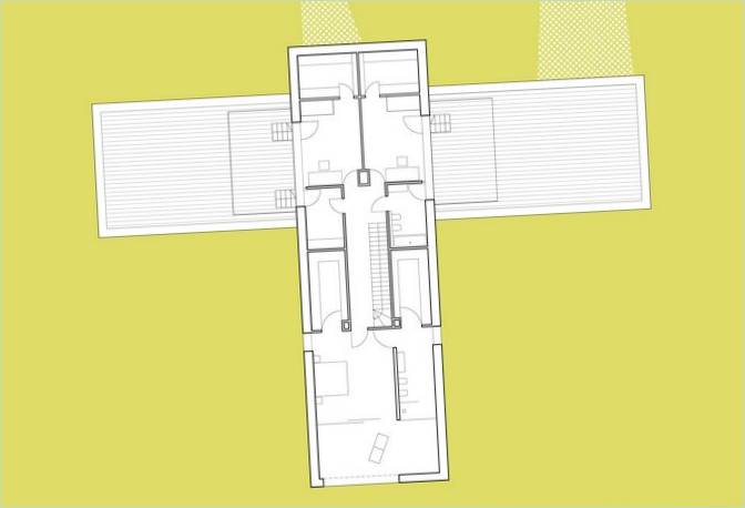 Grundplaner af Living-Garden House
