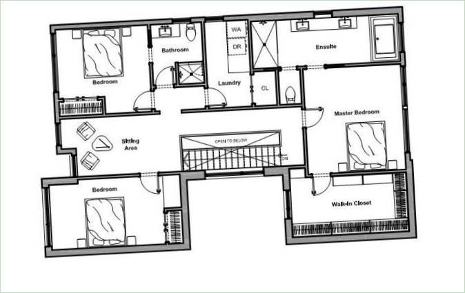 Westboro Residence Grundplan