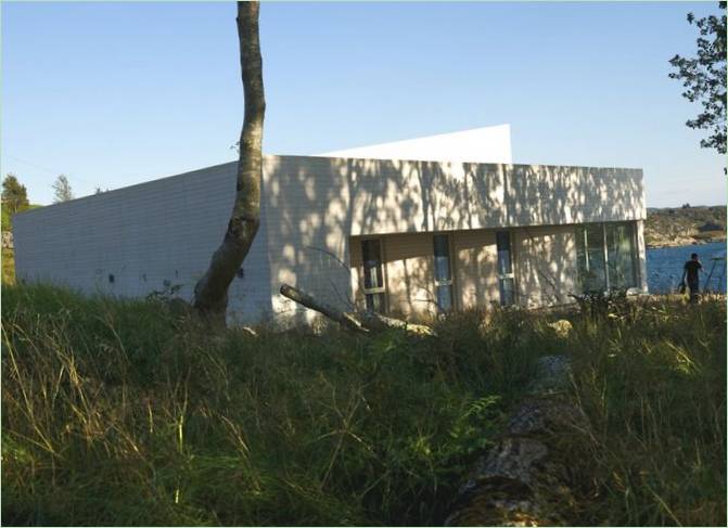 Minimalistisk villa Morild af Todd Saunders