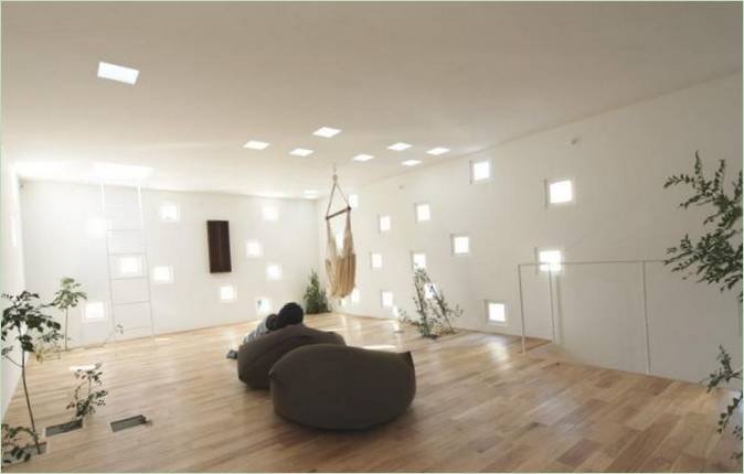 Moderne hus i Japan