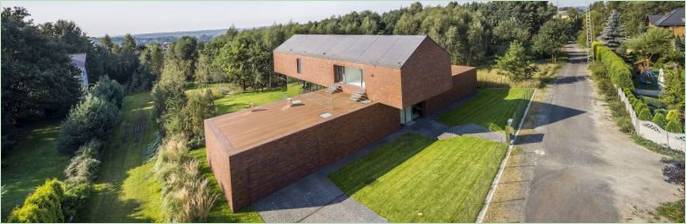 Det udvendige af Living-Garden House