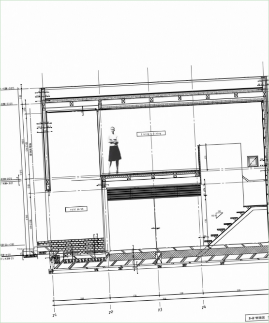 Grundplaner af et privat hus Mishuku II