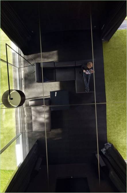 Moderne indretning af stuen