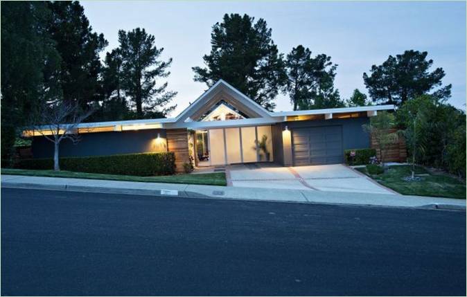 Gable Eichler Mansion i Californien