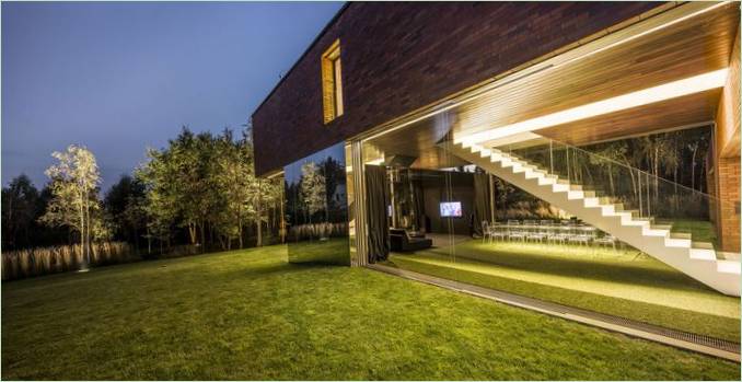 Panoramavindue i Living-Garden House