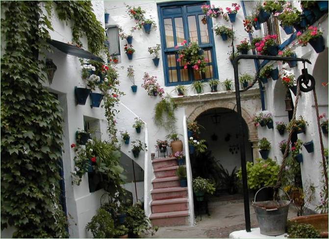 Cordoba terrasse dekoration